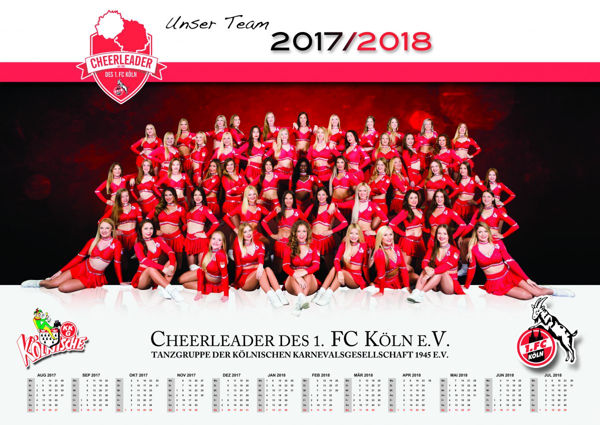 CHEERLEADER DES 1. FC KÖLN